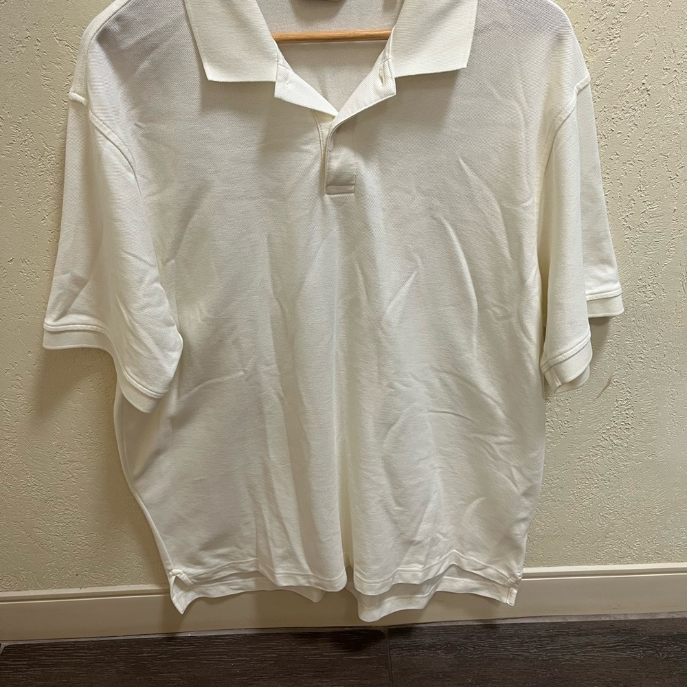 Gold Label Roundtree & Yorke Ivory Polo Shirt